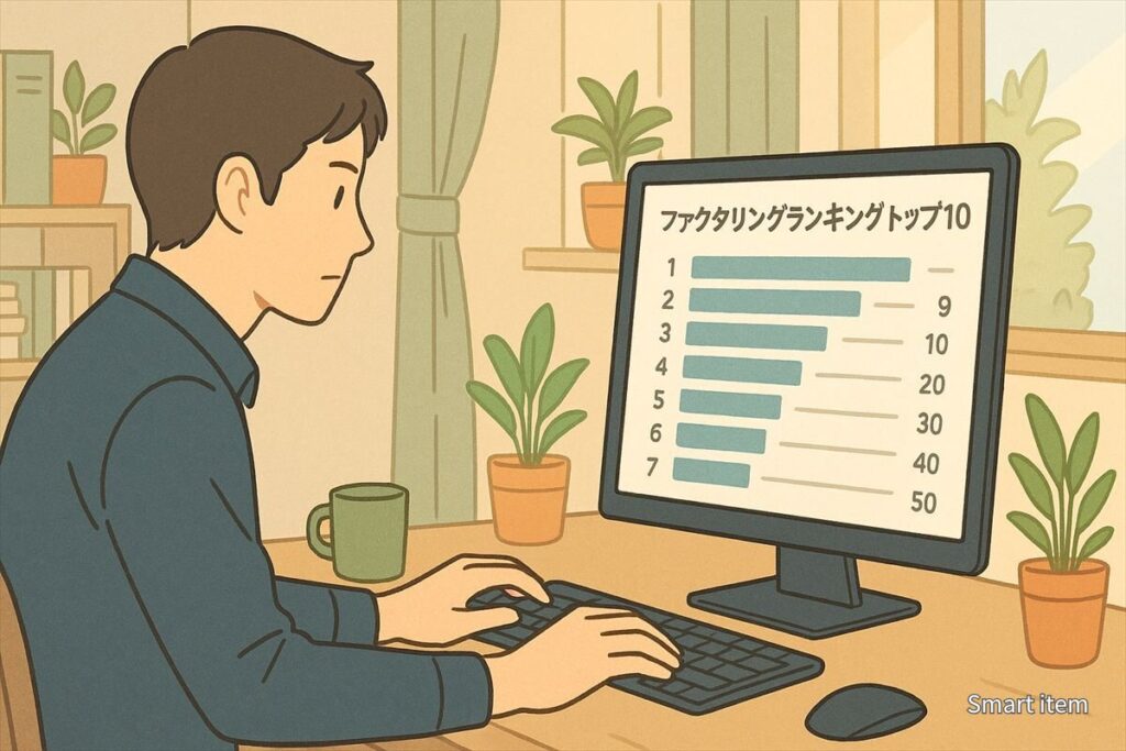 2025年最新ファクタリング会社おすすめランキングTOP10比較イメージ