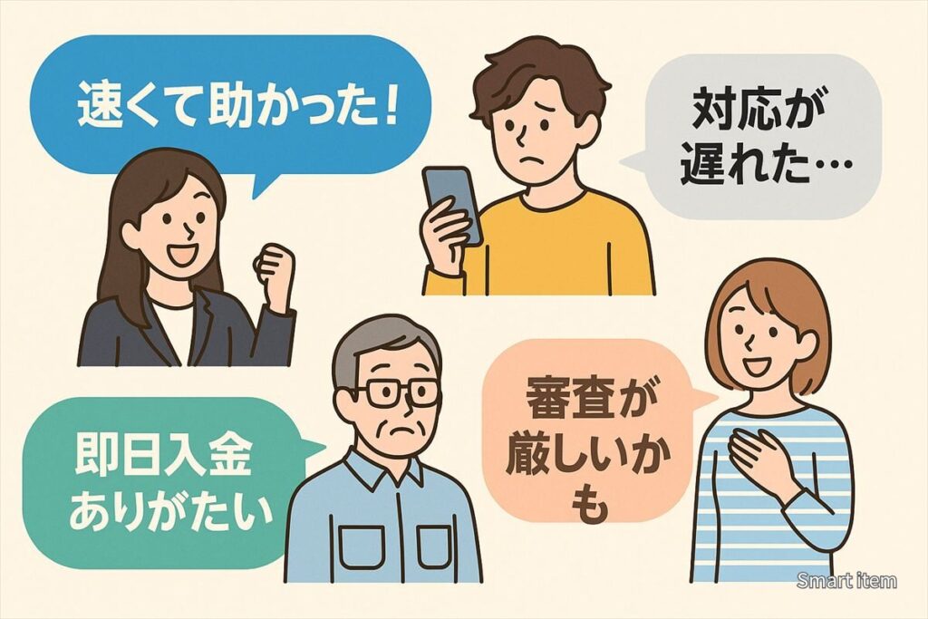 QuQuMoの口コミ・評判のイメージイラスト